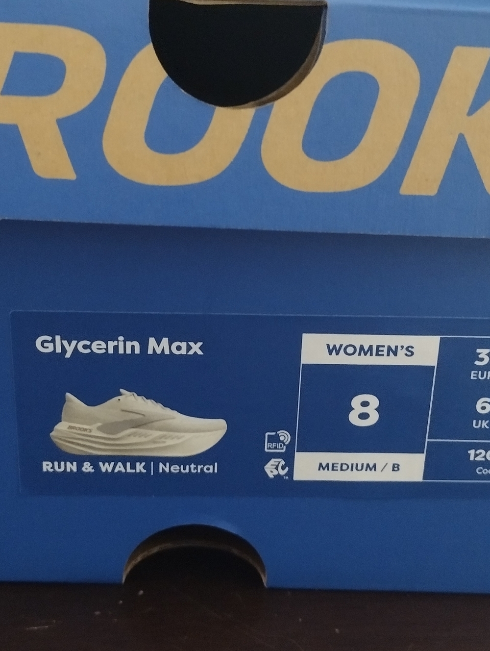 Brooks Glycerin Max Women’s Running Shoes - White/Neutral Size 8, Worn 6 times
